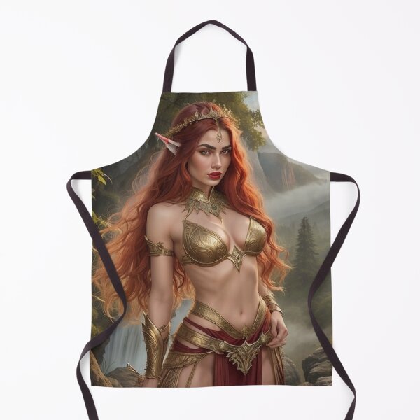 Item preview, Elven Queen of the Skies – Epic Fantasy Cliffside Art designed and sold by MissSaylor.
