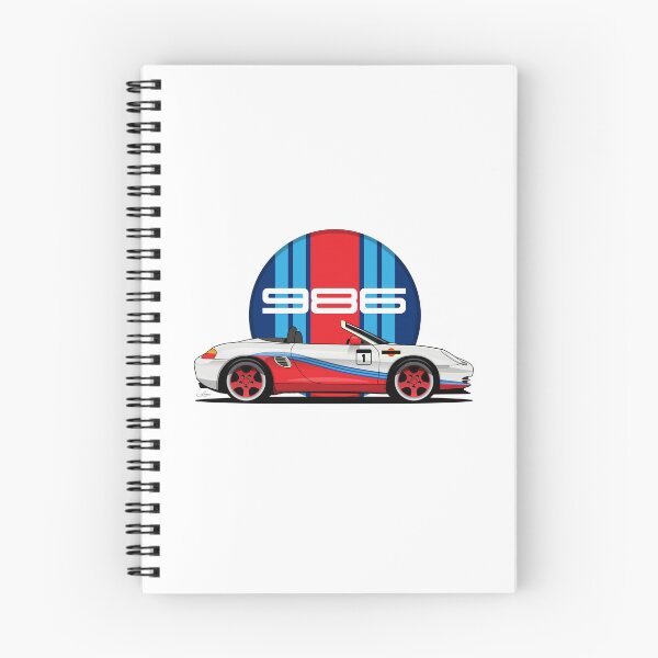 Item preview, Porsche 986 Boxster classic race car illustration designed and sold by blackdogshop.