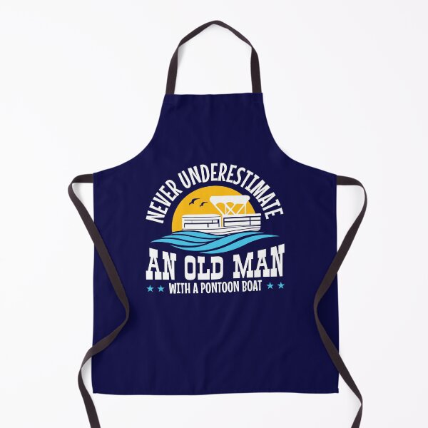 Item preview, Never Underestimate An Old Man With A Pontoon Boat designed and sold by jaygo.