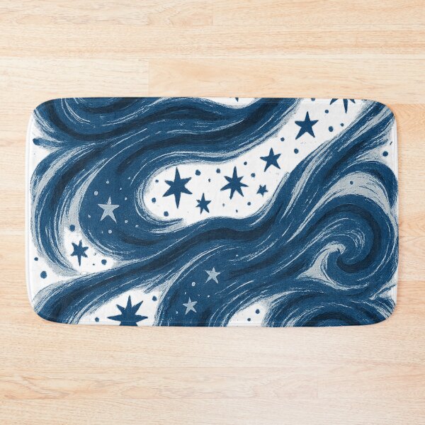 Item preview, abstract brush stroke depicting night sky designed and sold by optimusprime39.