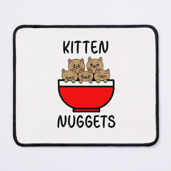 Item preview, Kitten Nuggets Fast Food Meme designed and sold by Sartoris Art.