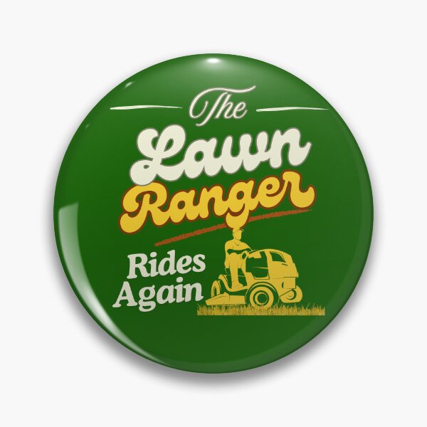 Item preview, The Lawn Ranger Rides Again - Lawn Tractor Mowing designed and sold by Mozaic Clothes.