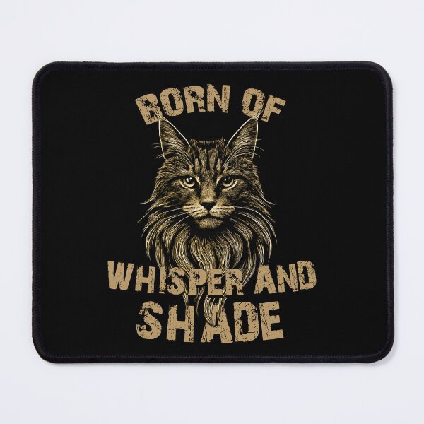 Item preview, Born of Whisper and Shade – Esoteric Mystic Cat designed and sold by CrisMor-Art.
