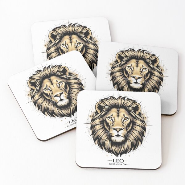 Item preview, Majestic Leo Lion – Fierce Zodiac Artwork for Apparel & Prints designed and sold by mythasia.