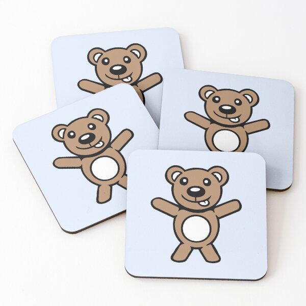 Item preview, Teddy Bear Happy Smile Cute Friendly Comic Grizzly designed and sold by shirt-o-mat.