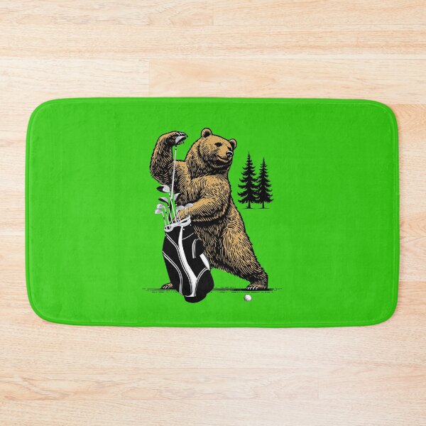 Item preview, Bear Golfer designed and sold by AMERICANCHEEZ.