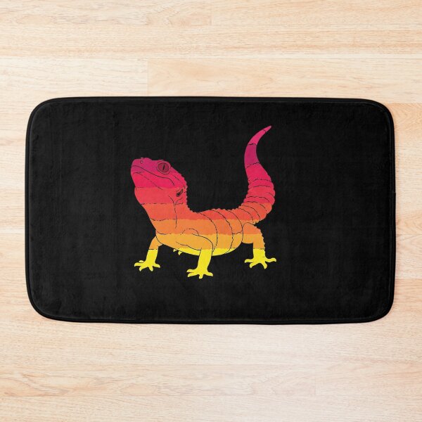 Item preview, Sunset Gradient Gecko Silhouette designed and sold by VinsendDraconi.