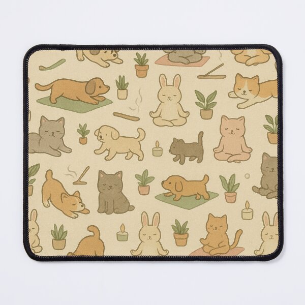 Item preview, Mindful Pet Yoga Pattern designed and sold by Furbulous Faces.