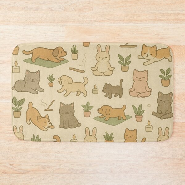 Item preview, Mindful Pet Yoga Pattern designed and sold by Furbulous Faces.