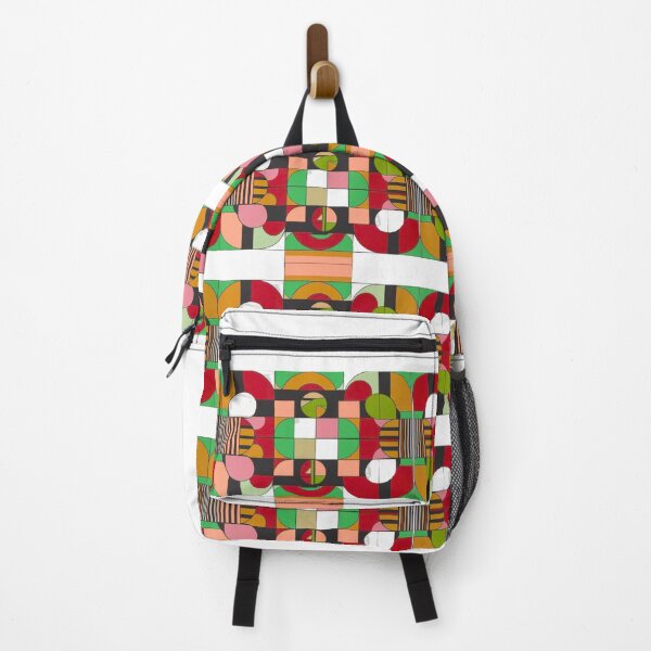 Item preview, Tranquil green-red-orange pattern designed and sold by Mind Empowerment Designs.