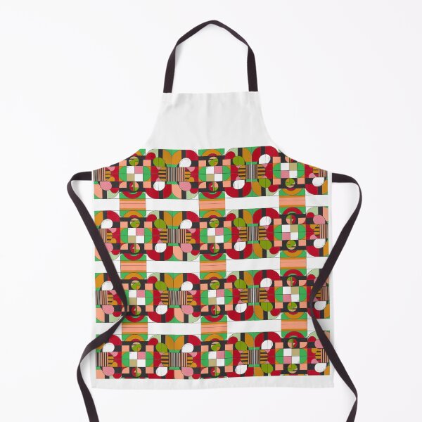 Item preview, Tranquil green-red-orange pattern designed and sold by Mind Empowerment Designs.
