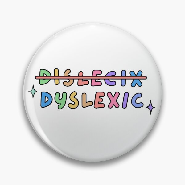 Item preview,  Dyslexia awareness sticker | neurodiversity pride/ learning differences designed and sold by NeurodiverseTea.