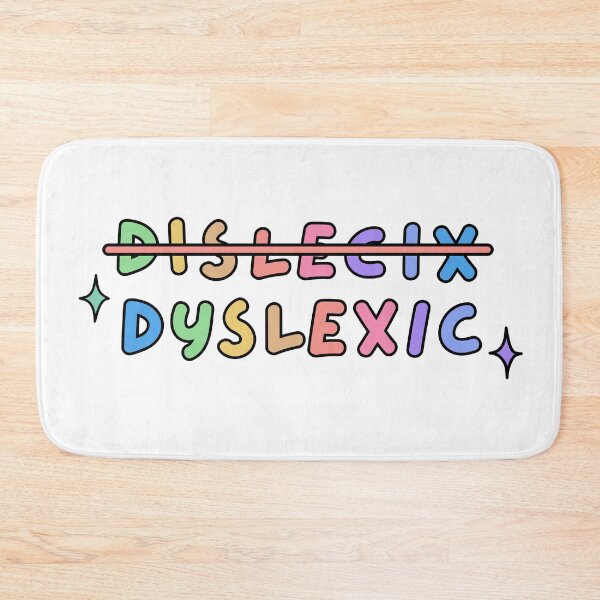 Item preview,  Dyslexia awareness sticker | neurodiversity pride/ learning differences designed and sold by NeurodiverseTea.