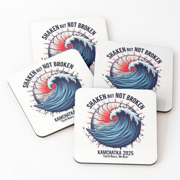 Item preview, Kamchatka Earthquake & Tsunami (Natural Disaster Awareness) designed and sold by Getsomecakes ⭐⭐⭐⭐⭐.