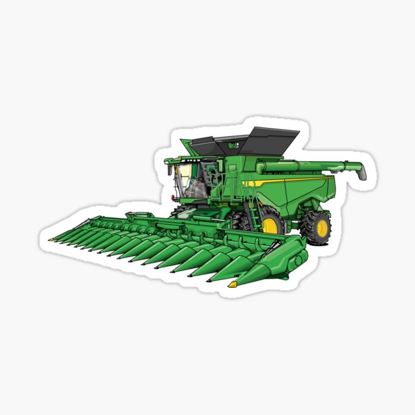 Item preview, Combine harvester all in green, designed and sold by Fingolfins Welt.