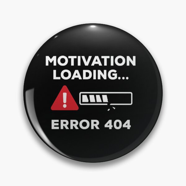 Artikelvorschau, Motivation wird geladen... Fehler 404 – Lustiges Design für faule Stimmung entworfen und verkauft von Teenomix.