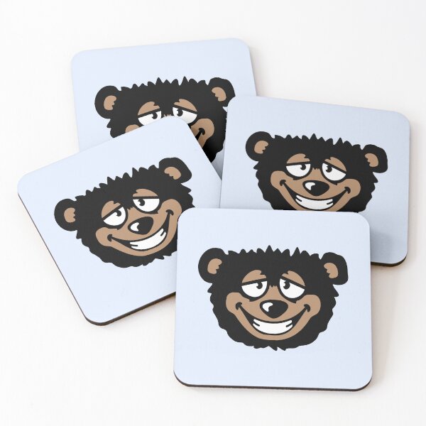 Item preview, Black Bear Cute Happy Smile Teddy Friendly Grizzly designed and sold by shirt-o-mat.