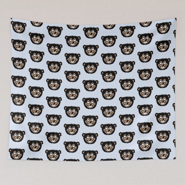 Item preview, Black Bear Cute Happy Smile Teddy Friendly Grizzly designed and sold by shirt-o-mat.