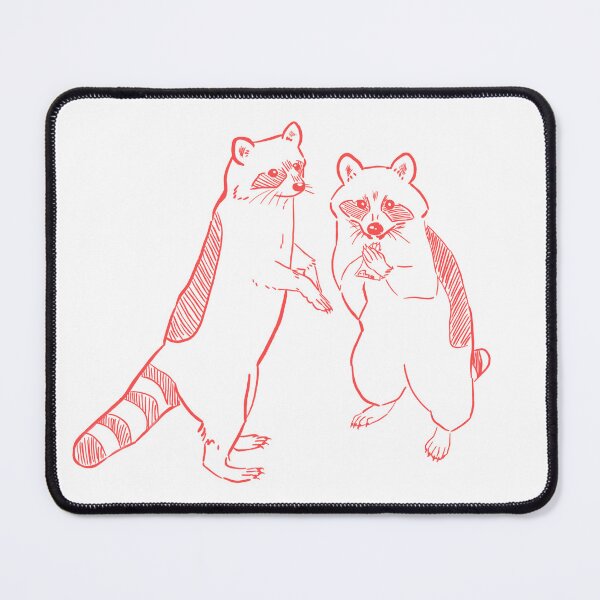 Item preview, Innocent raccoon buddies designed and sold by LivingPieces.