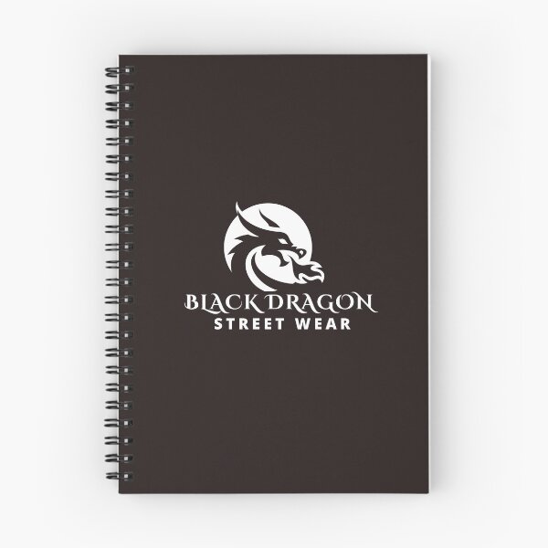 Item preview, BLACK DRAGON STREET WEAR ( white logo)  designed and sold by Grin.
