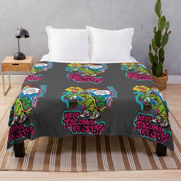 Item preview, Keep Tacoma Feisty – Coffee. Chaos. Culture. Turtle designed and sold by XnakedartistX.