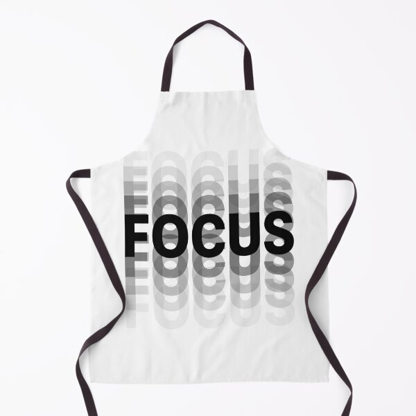 Item preview, Minimalist "FOCUS" Typography on White Background designed and sold by AFernandesDSG.
