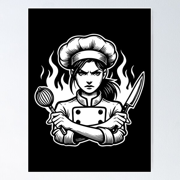 Item preview, Cool cook design for the chef designed and sold by RetroMaritalArt.