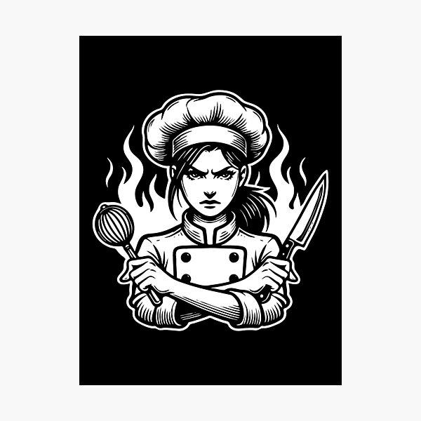 Item preview, Cool cook design for the chef designed and sold by RetroMaritalArt.
