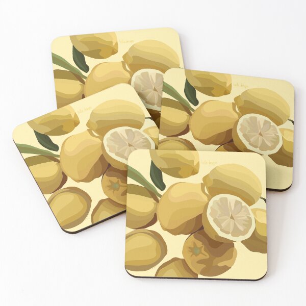Item preview, Lemon art designed and sold by Halle Designs.