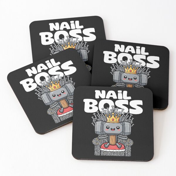 Item preview, NAIL BOSS - CARPENTER designed and sold by KEF Custom.