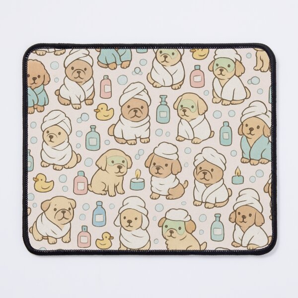 Item preview, Spa Day Puppies Pattern designed and sold by Furbulous Faces.