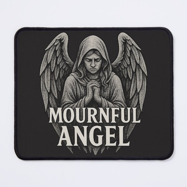 Item preview, Mournful Angel – Gothic Angel of Sorrow designed and sold by Tami0673.