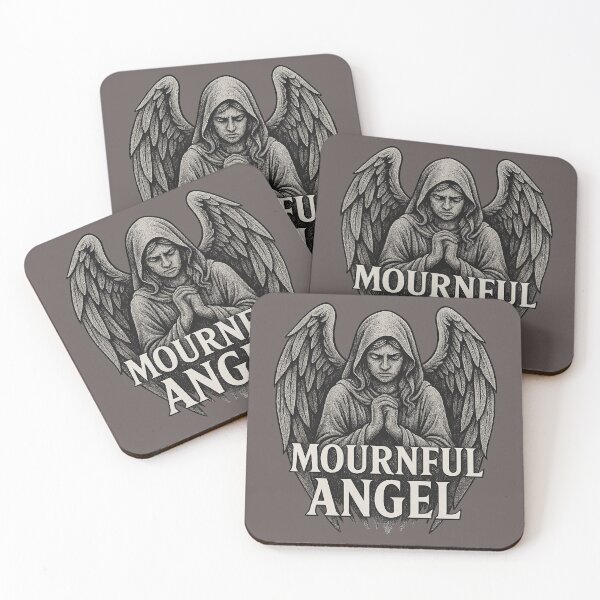 Item preview, Mournful Angel – Gothic Angel of Sorrow designed and sold by Tami0673.