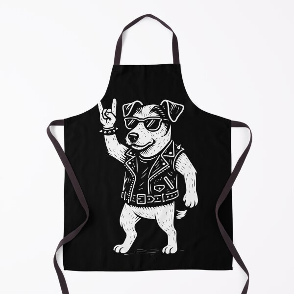 Item preview, Metal Music Jack Russell Terrier Rock Funny Heavy designed and sold by LuminOrb.