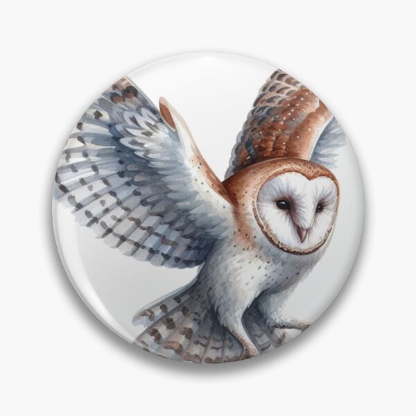 Item preview, Wild Barn Owl designed and sold by devonclemon.