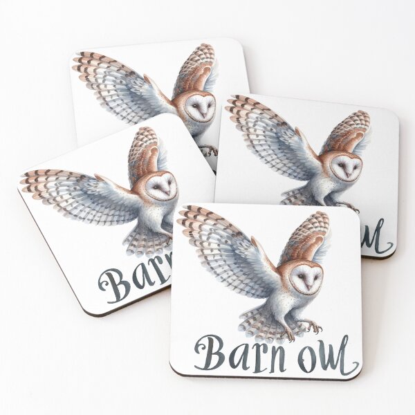 Item preview, Wild Barn Owl designed and sold by devonclemon.