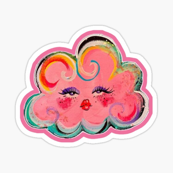 Item preview, Aesthetic Trippy Cloud designed and sold by lawtrott.