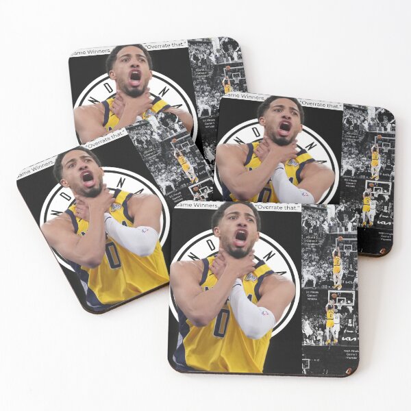 Item preview, Tyrese Haliburton - 2025 Playoff Game Winners & ‘Overrate That’ Moments designed and sold by Deric's Designs.