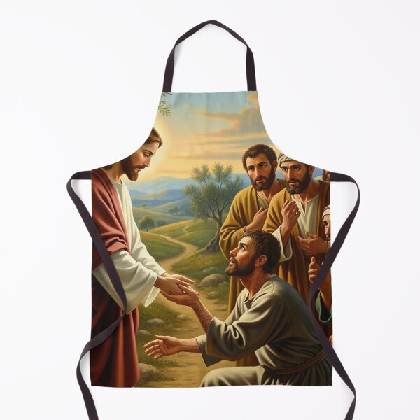 Item preview, jesus heals 10 lepers  designed and sold by Obinne.