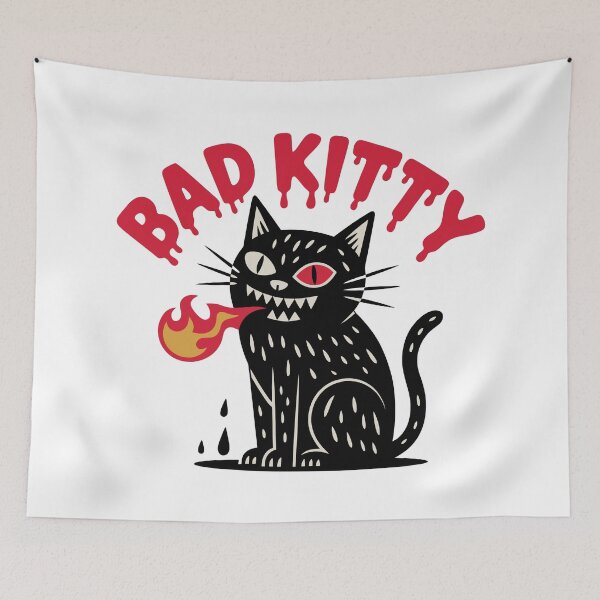 Item preview, Bad Kitty designed and sold by Angry Swan Designs.