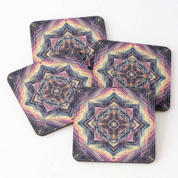 Item preview, Colorful geometric decorative pattern  designed and sold by Dogandesighn.