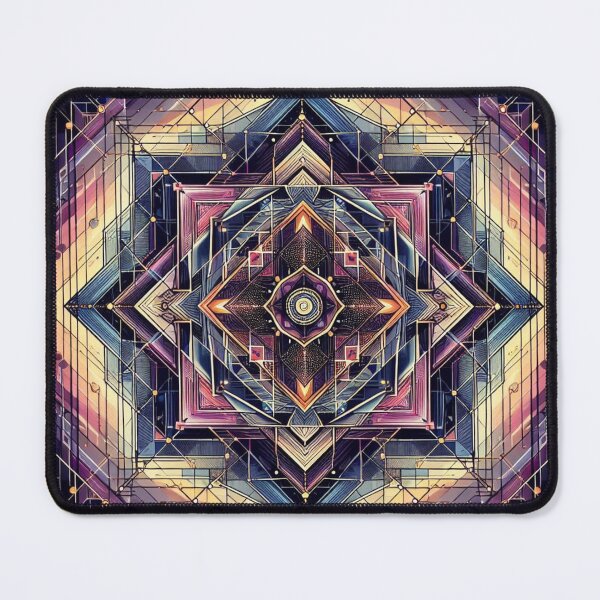 Item preview, Colorful geometric decorative pattern designed and sold by Dogandesighn.