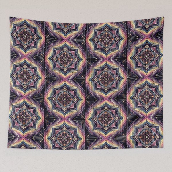 Item preview, Colorful geometric decorative pattern  designed and sold by Dogandesighn.
