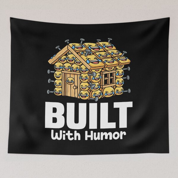 Item preview, BUILT WITH HUMOR - CARPENTER designed and sold by KEF Custom.