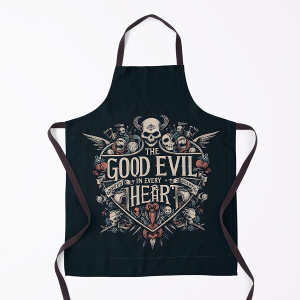 Item preview, Good Evil Heart Skull Wings designed and sold by Voodoo Store Paranormal Collections.