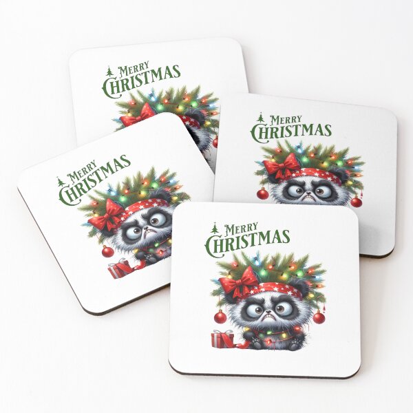 Item preview, Angry Panda Christmas Gift designed and sold by ByDesign61.