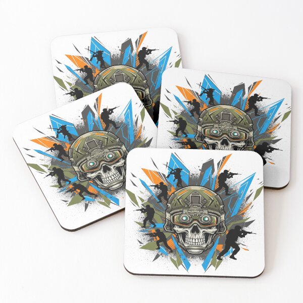 Item preview, Tactical Skull Recon: Urban Warfare Apparel Graphic designed and sold by GG-Graphics.