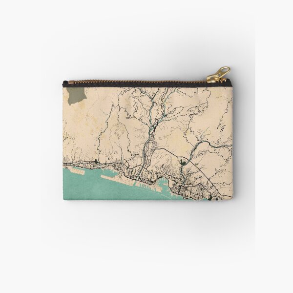 Item preview, Genoa City Map of Liguria, Italy - Vintage designed and sold by deMAP.