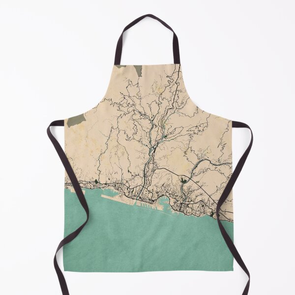 Item preview, Genoa City Map of Liguria, Italy - Vintage designed and sold by deMAP.