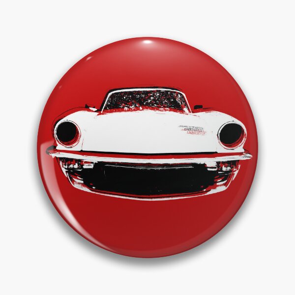 Item preview, Triumph Spitfire British classic car monoblock black/white split designed and sold by soitwouldseem.